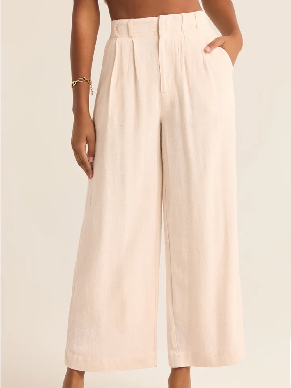 Zsupply Farrah pants in warm sands